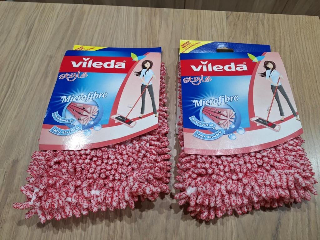 2 Nieuwe Vileda Vloerwissers *Nat of droog *Samen 10€, Enlèvement