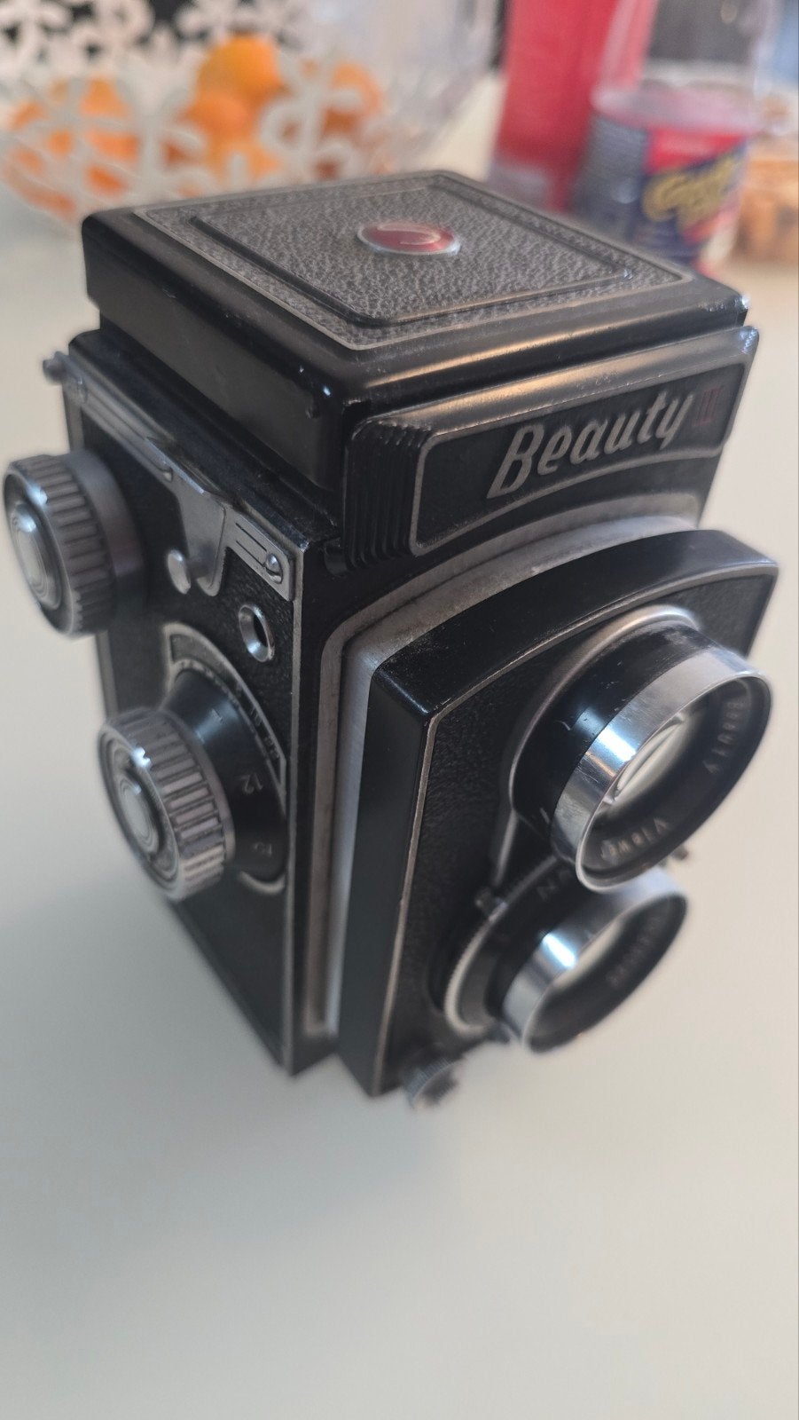 Fotocamera Retro ,Antiek, Ophalen of Verzenden