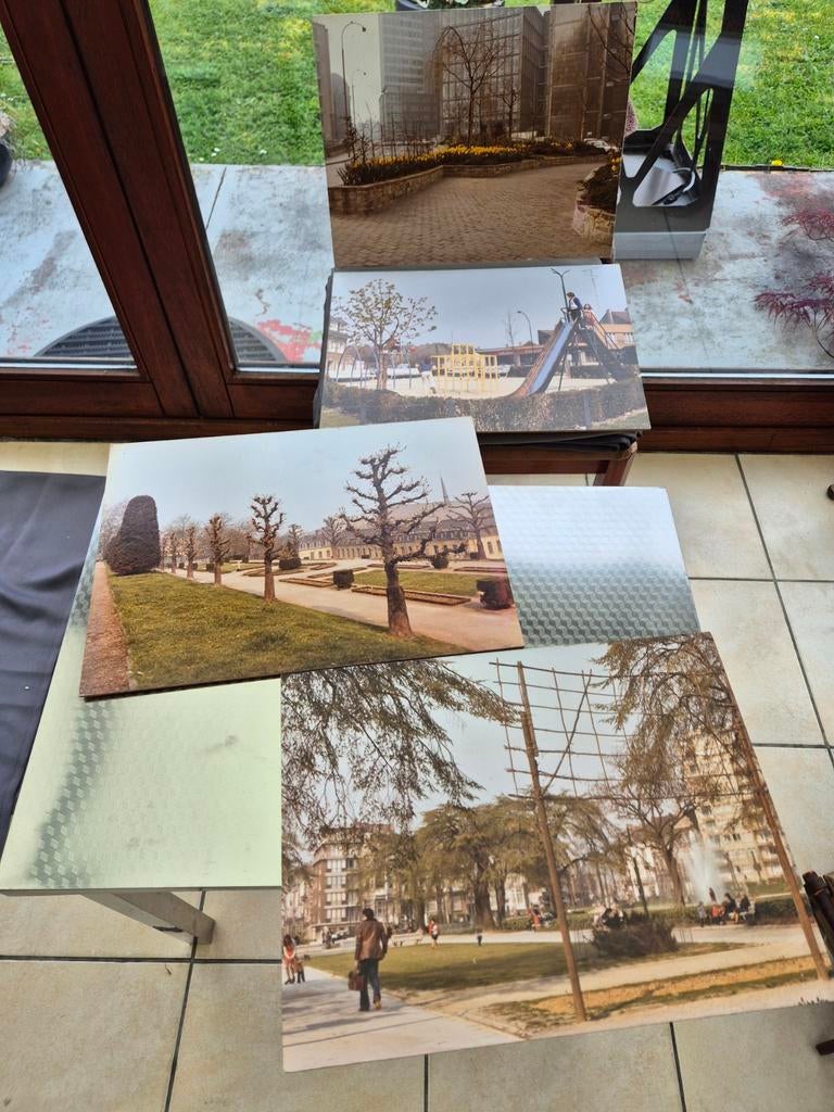 Photos sur des lieux de Bruxelles du XX ème, Antiek en Kunst, Ophalen of Verzenden