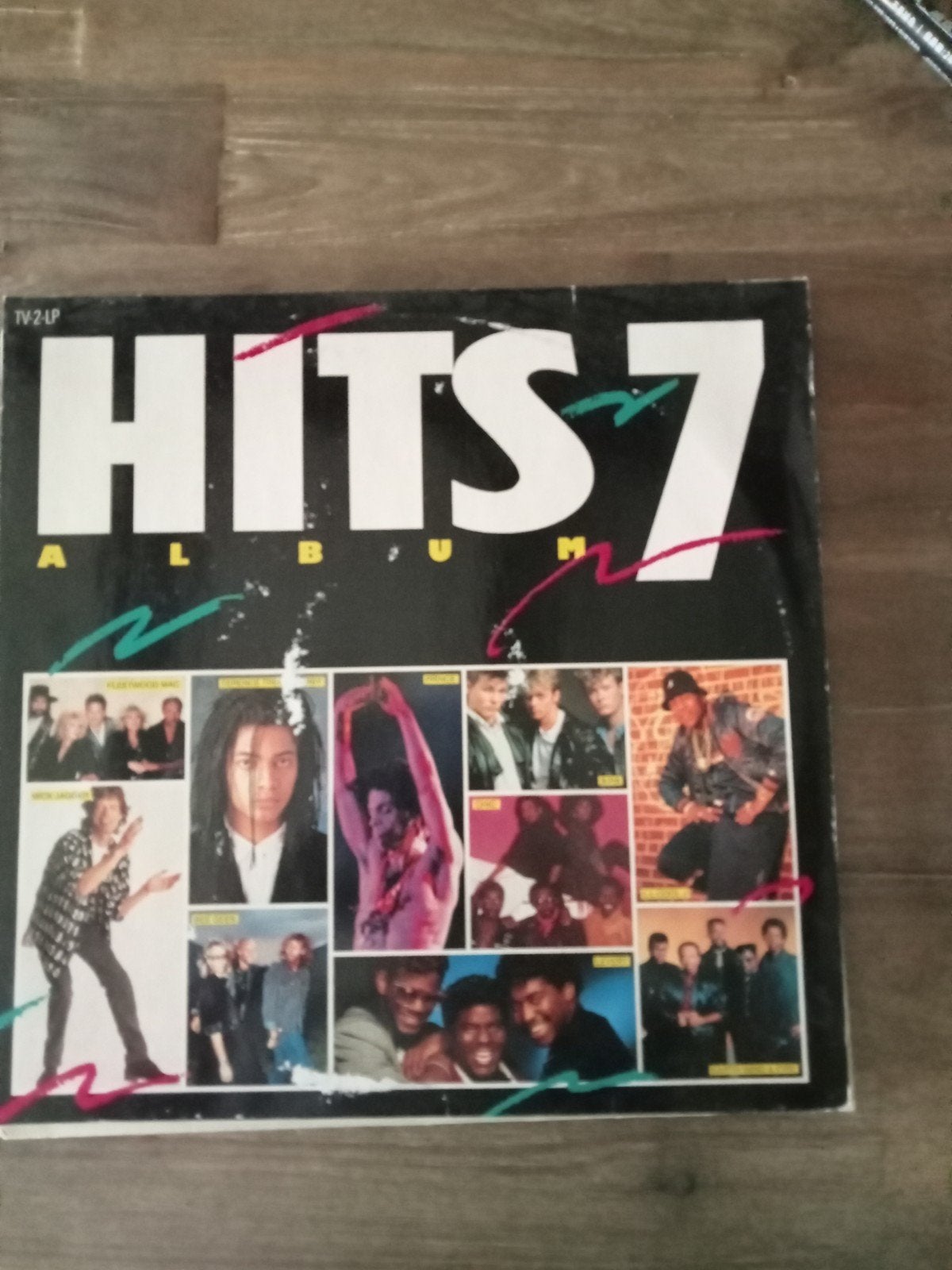 disque vinyl 33 tour 2 lp 3 euros hits 7, CD & DVD, Enlèvement, Utilisé, Pop, Double LP