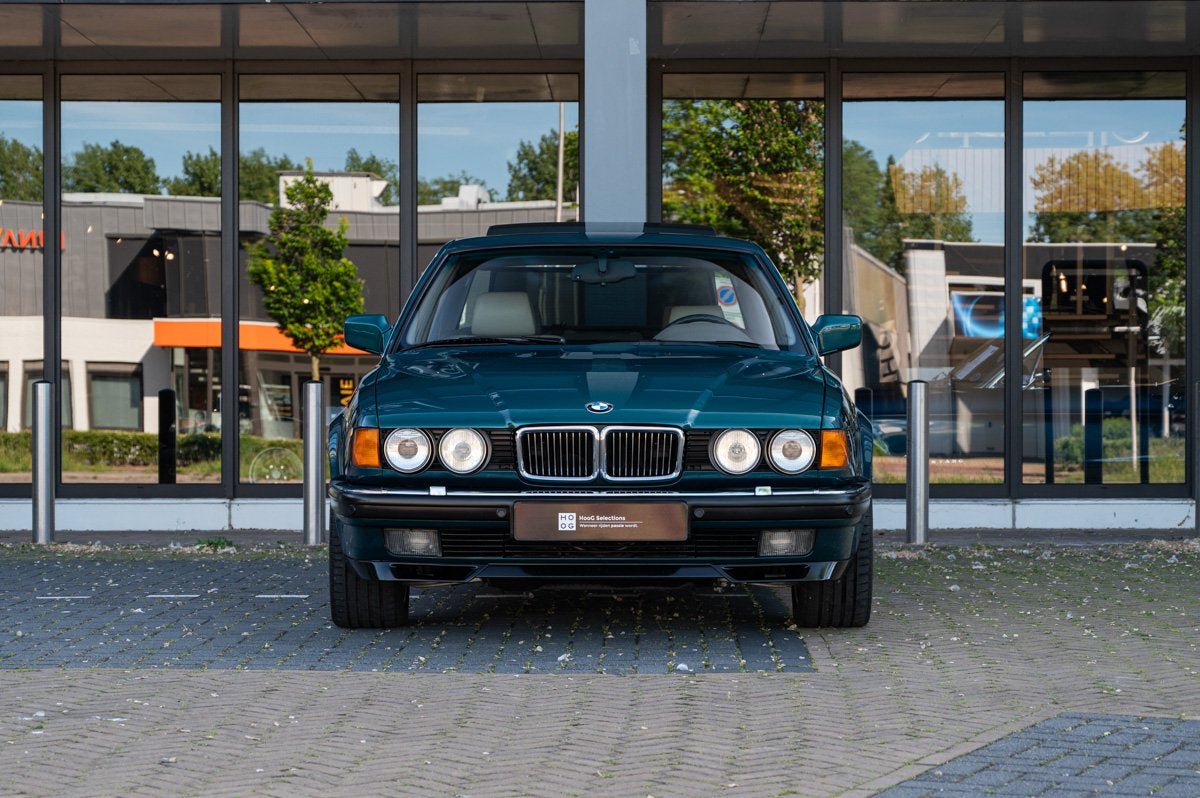 BMW 7 Serie 750i (bj 1993, automaat), Auto's, 4 deurs, Gebruikt, 12 cilinders, 7 Reeks