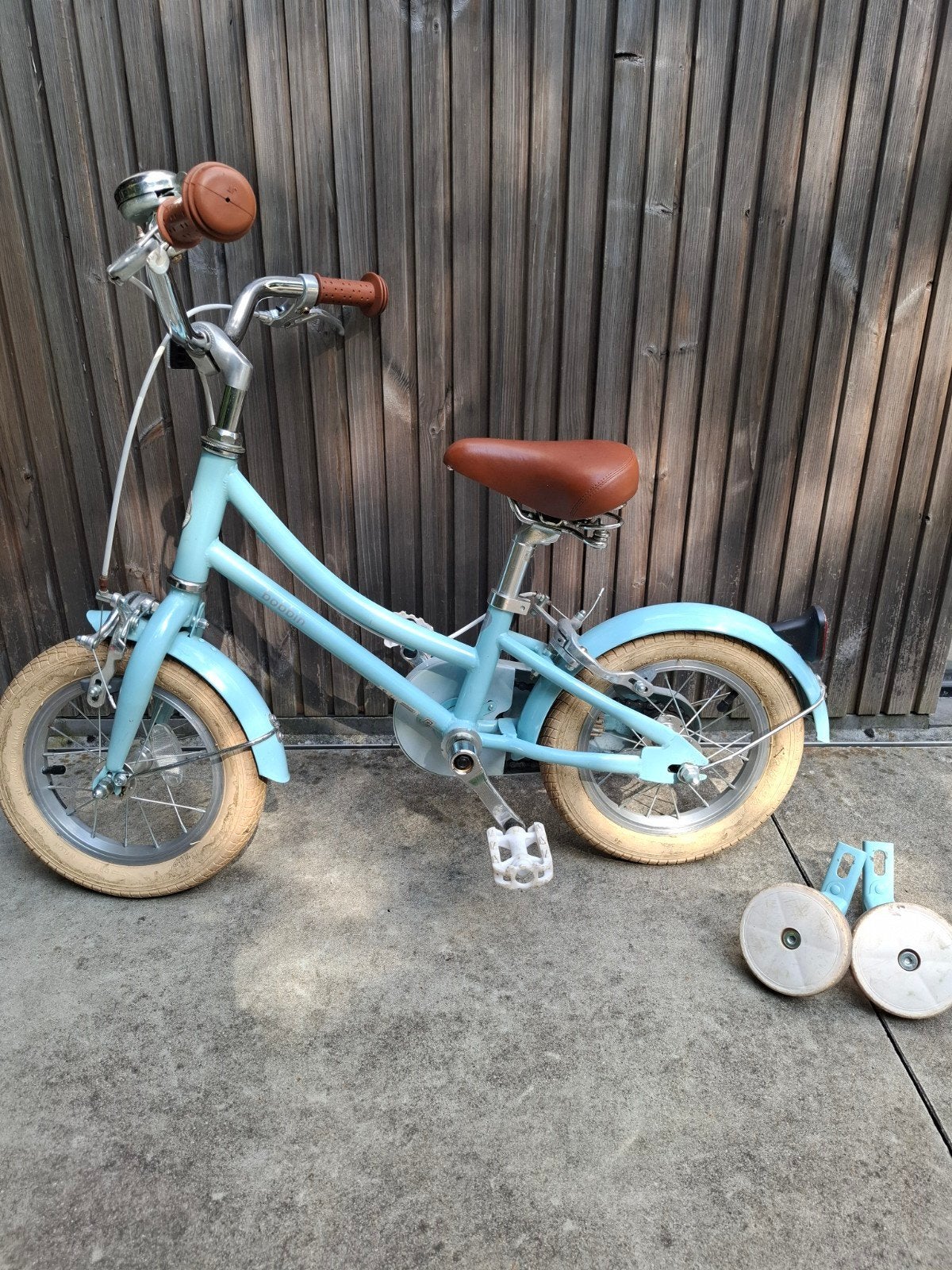 12 inch fiets Bobbin Gingersnap - 2-4 jaar - gebruikte staat, Zijwieltjes, Gebruikt, Bobbin, Ophalen of Verzenden
