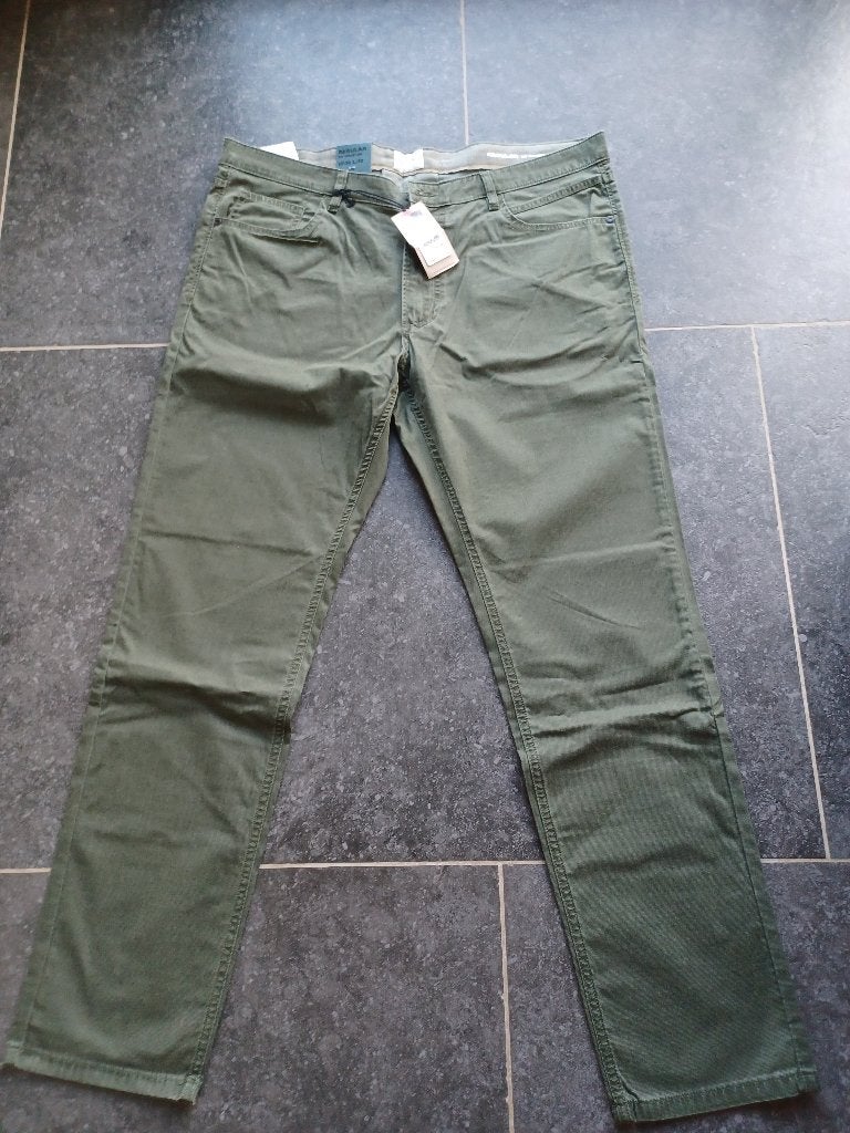 CAMEL ACTIVE GROENE BROEK NIEUW MAAT W38 L32, Vêtements | Hommes, Neuf, Enlèvement ou Envoi, Taille 56/58 (XL), Vert