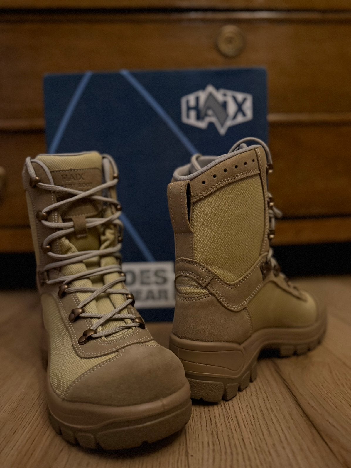 HAIX desert boots maat 39 WIDE, Ophalen, Zo goed als nieuw