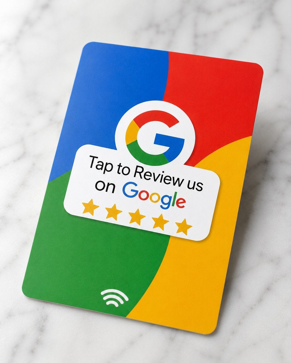 Carte Google Review (NFC Tap + QR Code), Enlèvement ou Envoi