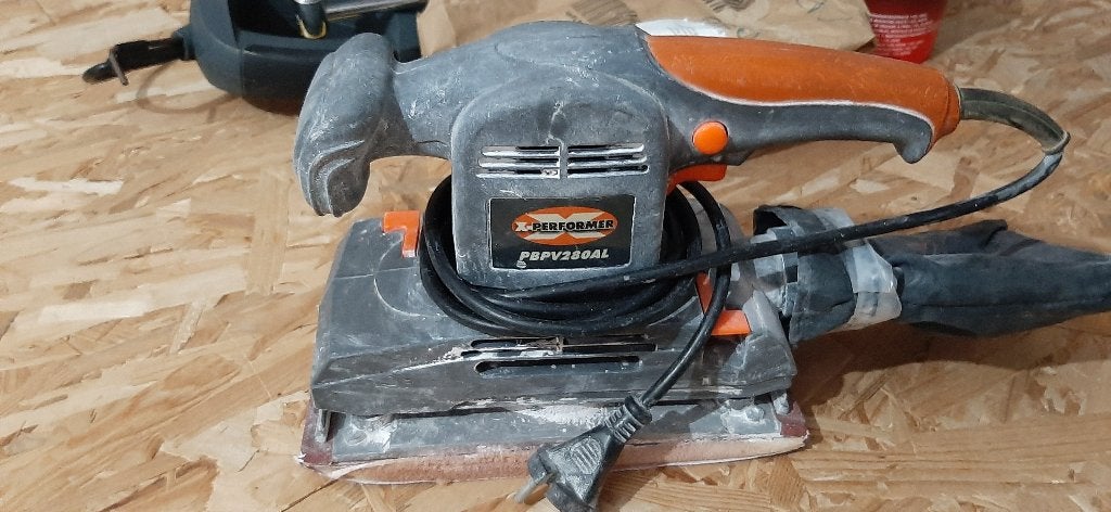 Platte schuurmachine, Doe-het-zelf en Bouw, Ophalen, Gebruikt, Vlakschuurmachine