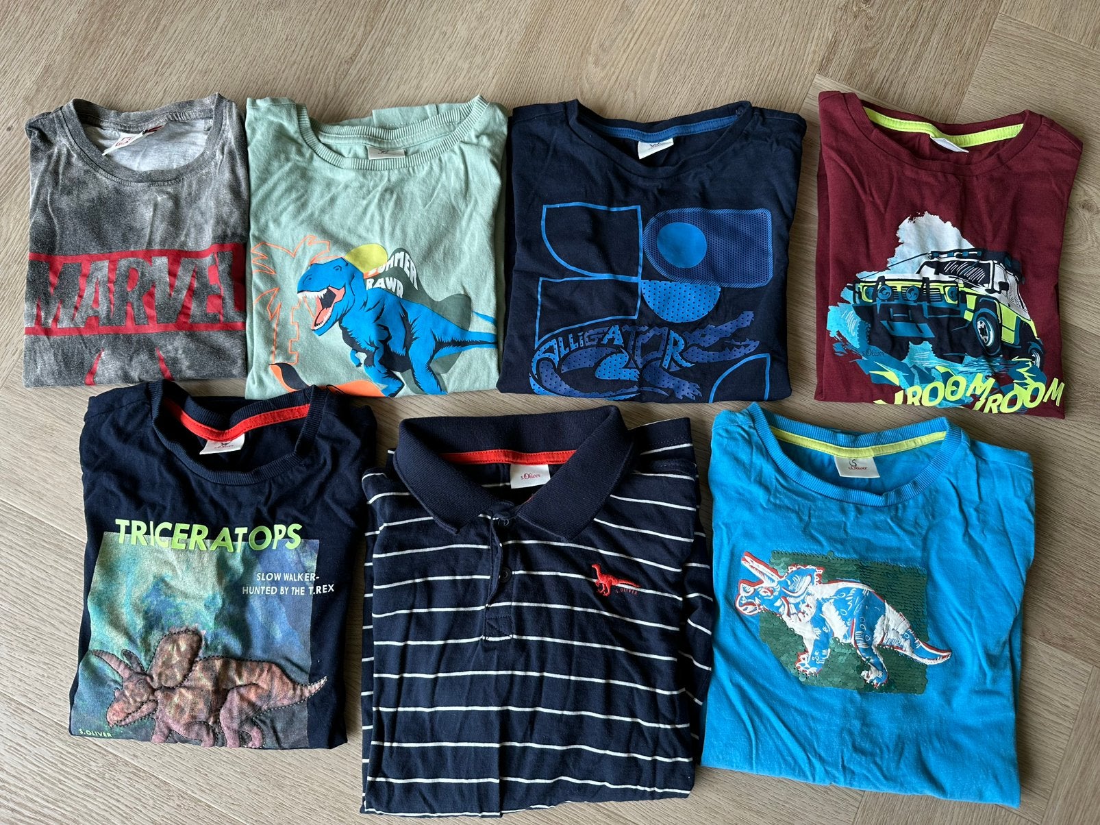 T-shirts jongen nieuwstaat maat 140, Enfants & Bébés, Vêtements enfant | Taille 140, Enlèvement ou Envoi, Comme neuf