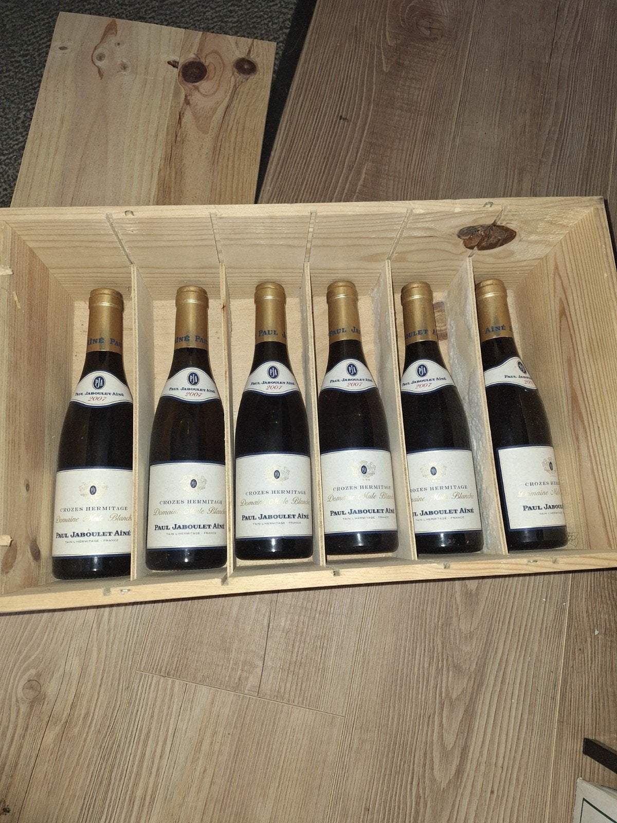 0.37 cl crozes de hermitage paul jaboulet domaine nule blanc, Ophalen