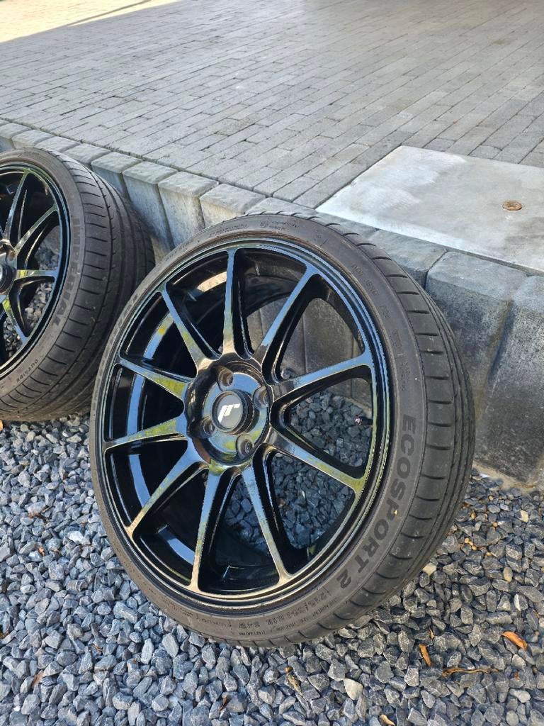 Japan racing 4x108, Auto-onderdelen, Ophalen, Nieuw, 18 inch, Band(en)