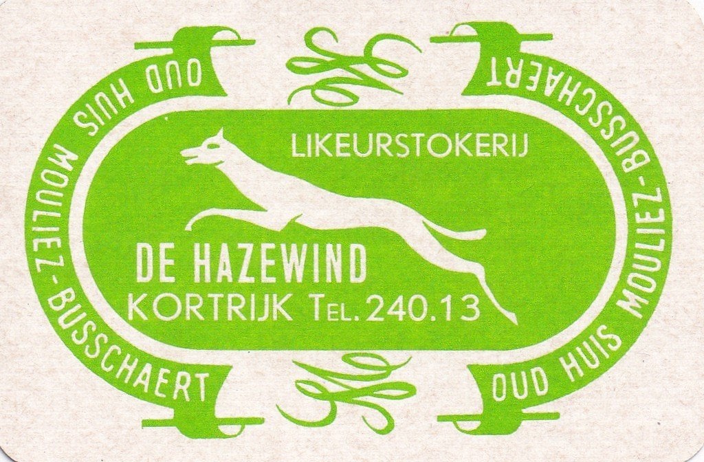 L 31 / S K DE HAZEWIND KORTRIJK  TEL 240. 13, Enlèvement ou Envoi, Neuf, Carte(s) à jouer