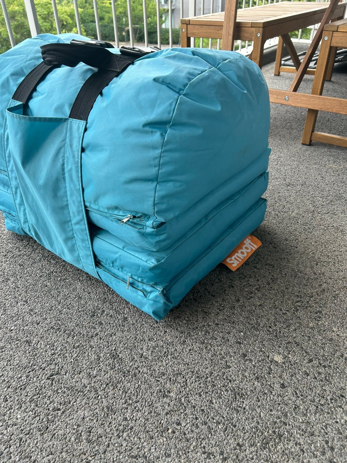 Matelas de camping, Enlèvement