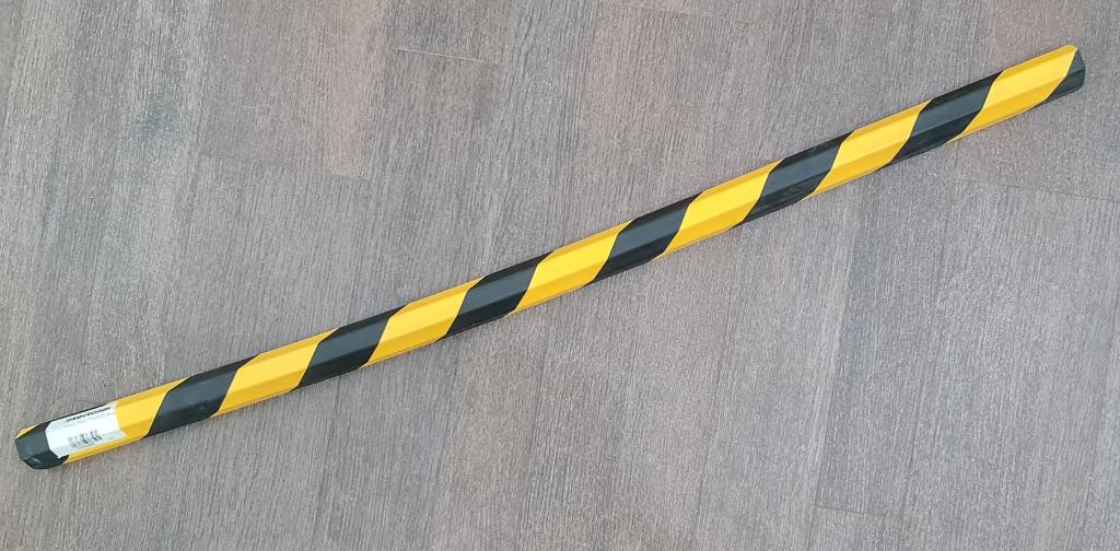 Butoir de protection trapézoïdal noir et jaune pour angles, Enlèvement ou Envoi