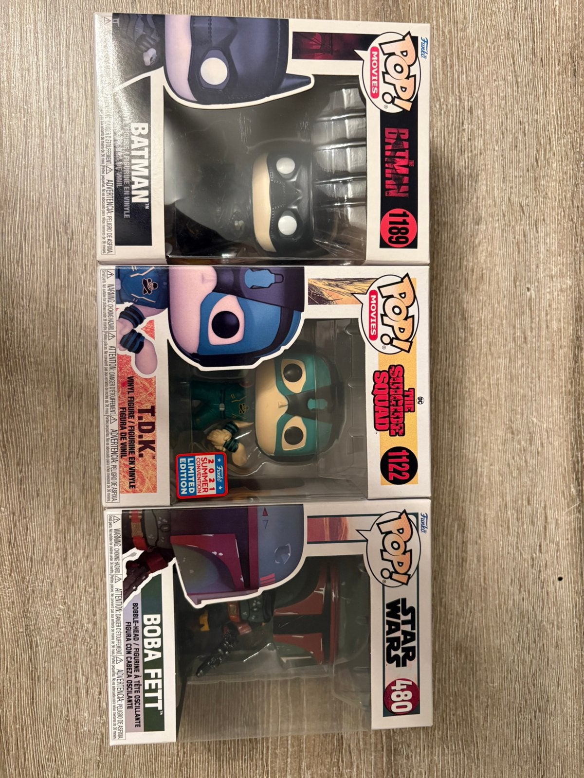 Funko Pop 3 stuks!, Enlèvement, Comme neuf