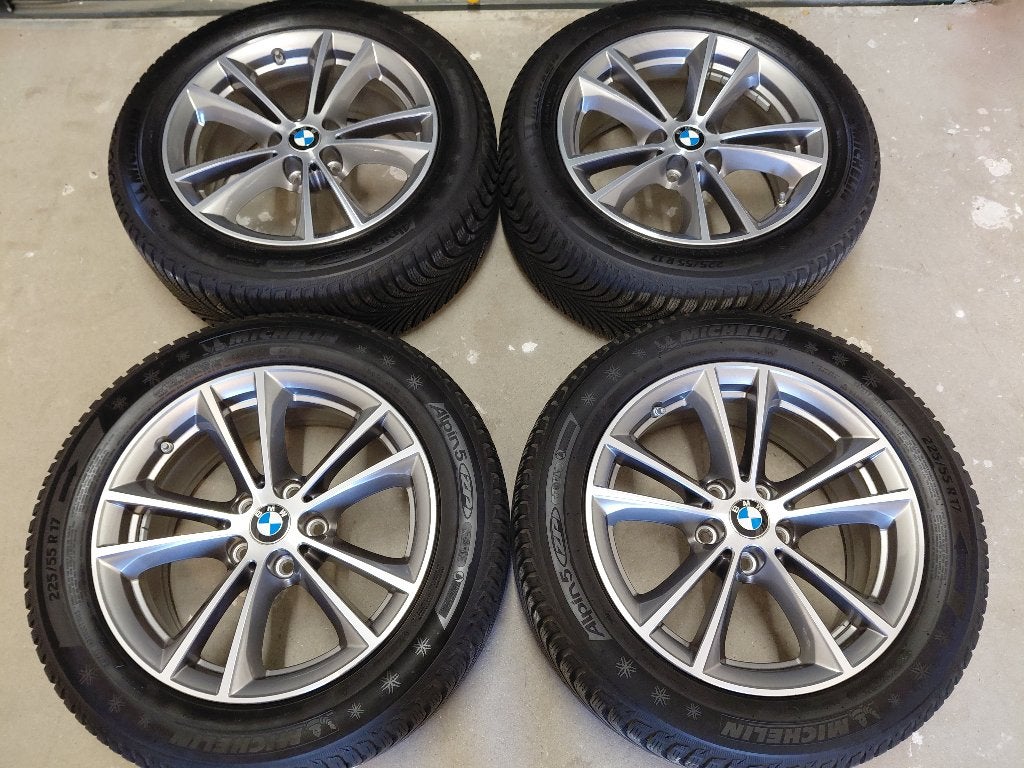 17 inch velgen met winterbanden BMW 5-serie G30 / G31, Enlèvement
