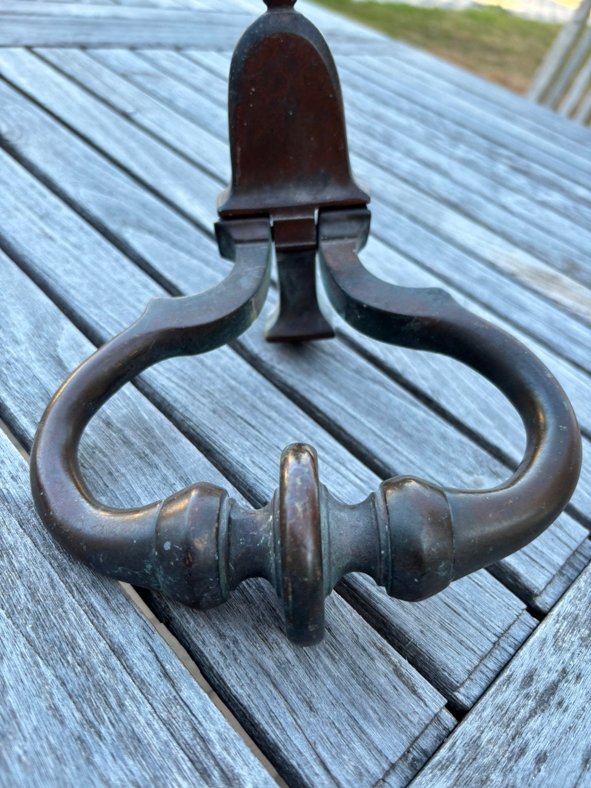 Koperen deurklopper, Antiek en Kunst, Curiosa en Brocante, Ophalen
