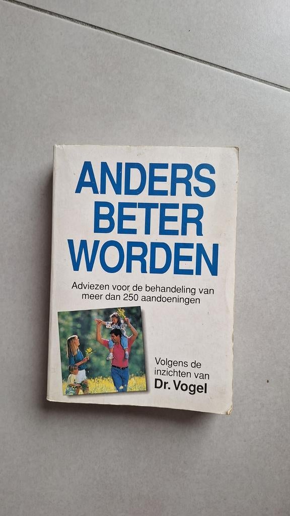 Boek Anders beter worden, Gelezen, Dr. Vogel, Ziekte en Allergie, Ophalen of Verzenden