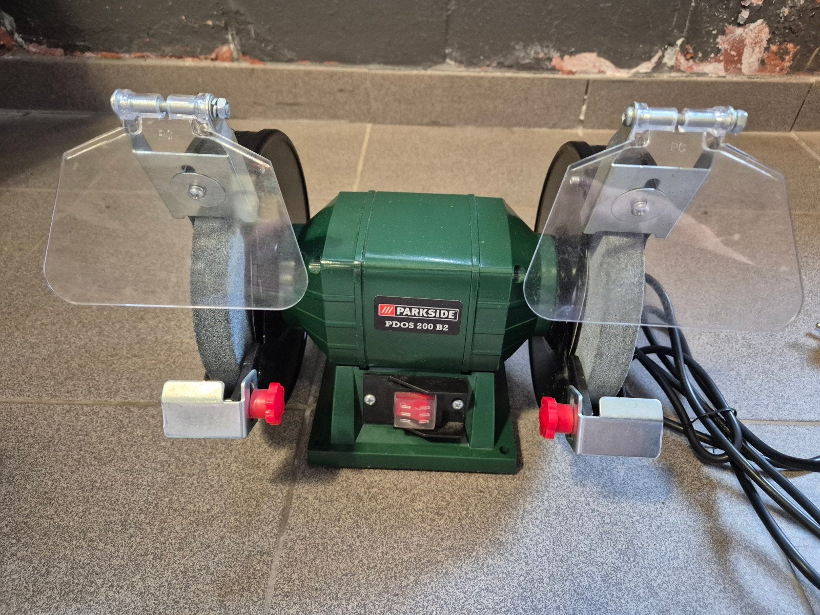 Dubbele slijpmachine parkside 200W (NIEUW), Ophalen, Nieuw, Minder dan 700 watt, Werkbankslijpmachine