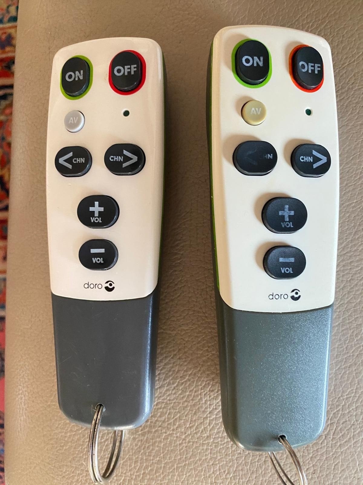 afstandsbediening 2 stuks, Ophalen