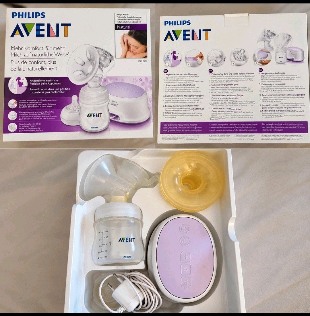 Tire-lait électrique Philips Avent – complet avec boîte, Enfants & Bébés, Envoi, Utilisé, Tire-lait, Philips Avent
