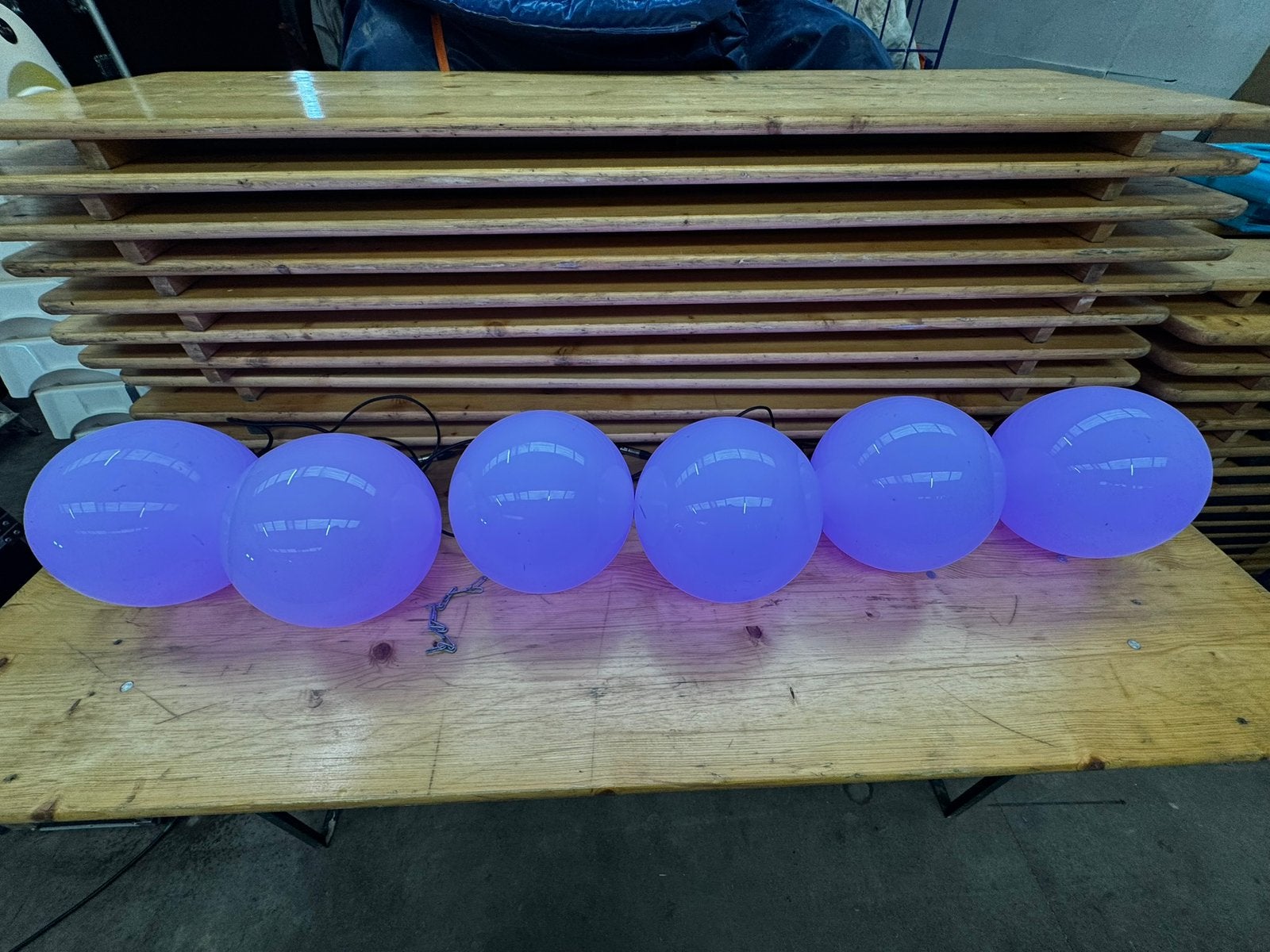 6 led ball jb systems, Enlèvement, Comme neuf