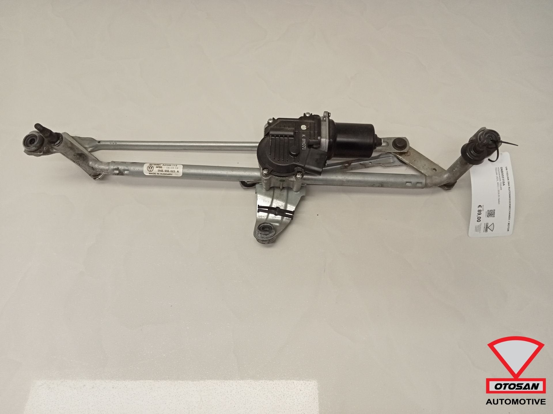 M canisme d'essuie-glace et moteur pour VW Tiguan 5NA 2018 5, Volkswagen, Volkswagen AG, Vw@volkswagen.de, Utilisé