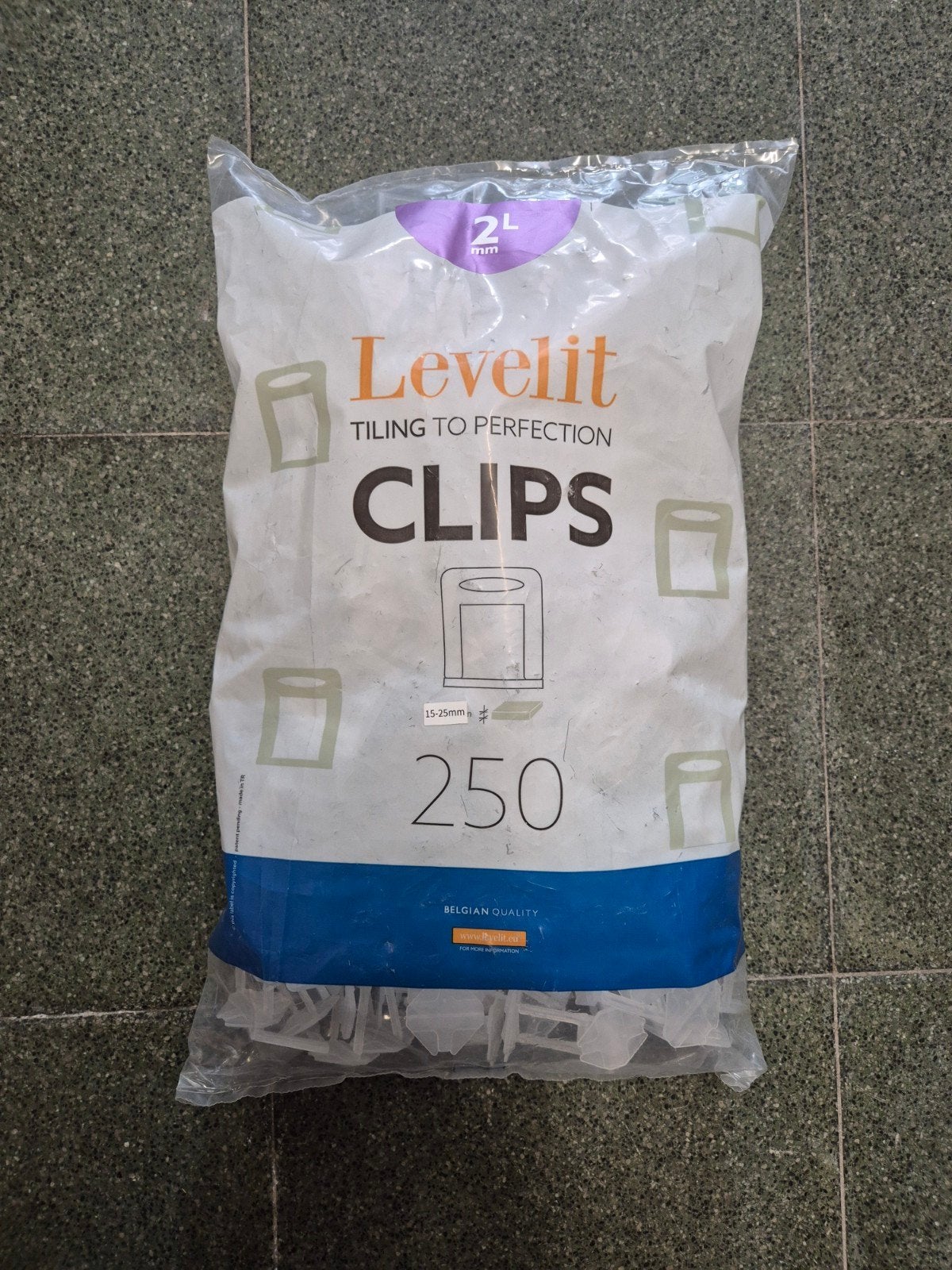Clips tegels 15-25mm, Doe-het-zelf en Bouw, Tegels, Ophalen of Verzenden