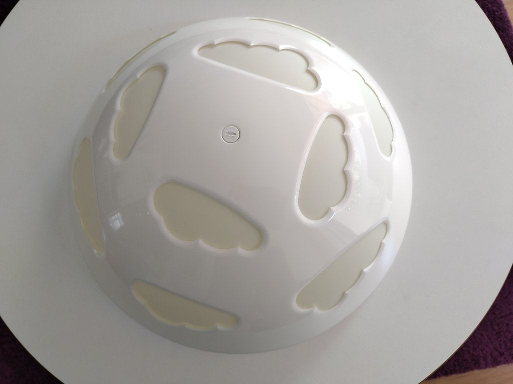 Plafondlamp voor de kinderkamer om weg te geven, Ophalen, Kunststof, Inclusief lichtbron, 46 cm