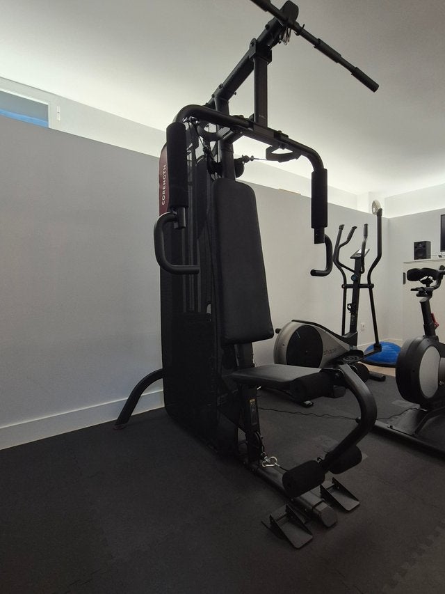Volledige homegym - Multifunctionele fitnesstoestel, Sport en Fitness, Fitnessapparatuur, Ophalen, Zo goed als nieuw, Krachtstation