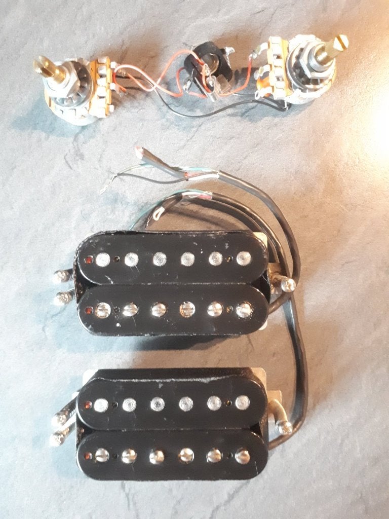 Set passieve seymour duncan pickups SH-5 Excaliber, Muziek en Instrumenten, Ophalen of Verzenden, Zo goed als nieuw