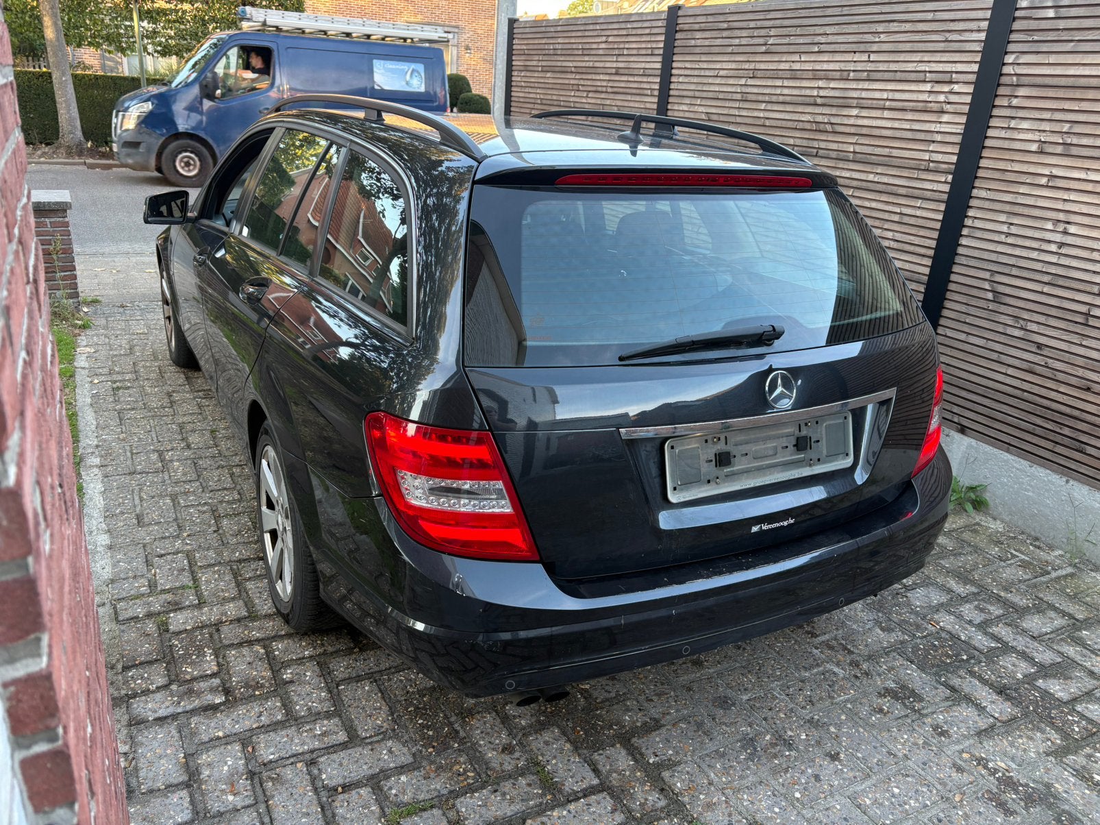 Mercedes c180, Auto's, Euro 5, Blauw, Bedrijf, 5 deurs