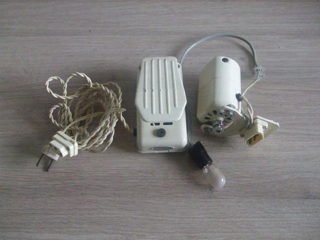 naaimachine motor, Ophalen