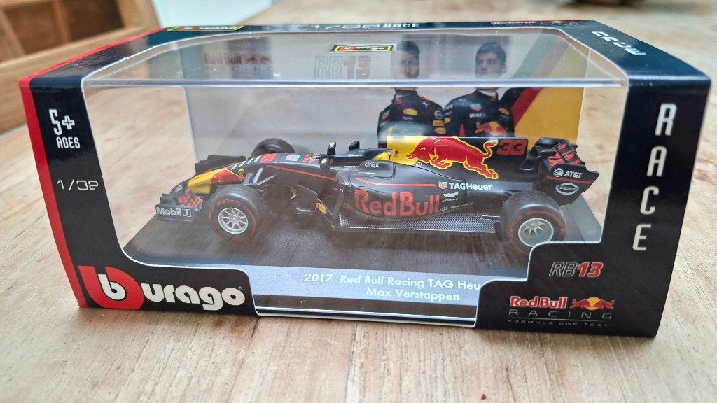 Max Verstappen 2017 Bburago, Verzamelen, Ophalen of Verzenden, Nieuw, Formule 1