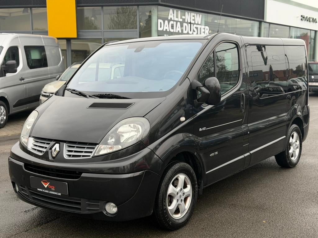 Renault trafic minibus 8pl 1ste eig. Airco met keuring vvk, Auto's, Bluetooth, Renault, Bedrijf, Te koop