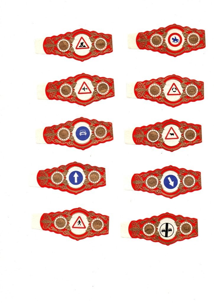 SIGARENBANDEN LA REFORMA, Ophalen of Verzenden, Zo goed als nieuw, Sigarenbandjes