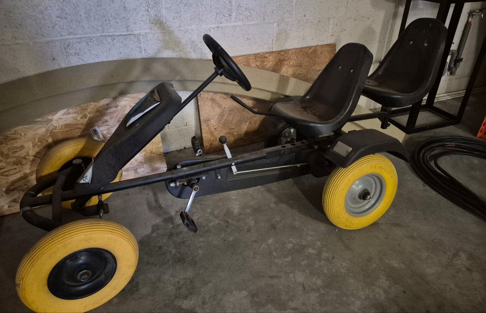 go-cart 2 personen, Ophalen, Gebruikt, Duozit