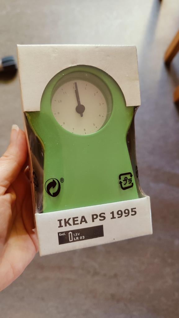 Ikea PS 1995 design klok - nieuw in verpakking, Ophalen