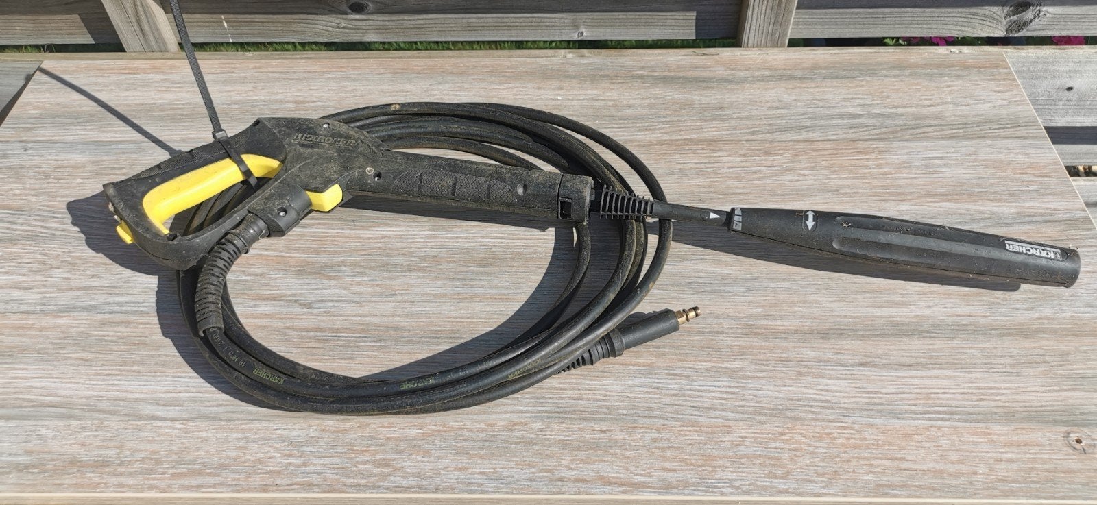 karcher darm + lans, Tuin en Terras, Hogedrukreinigers, Ophalen, Gebruikt, KARCHER
