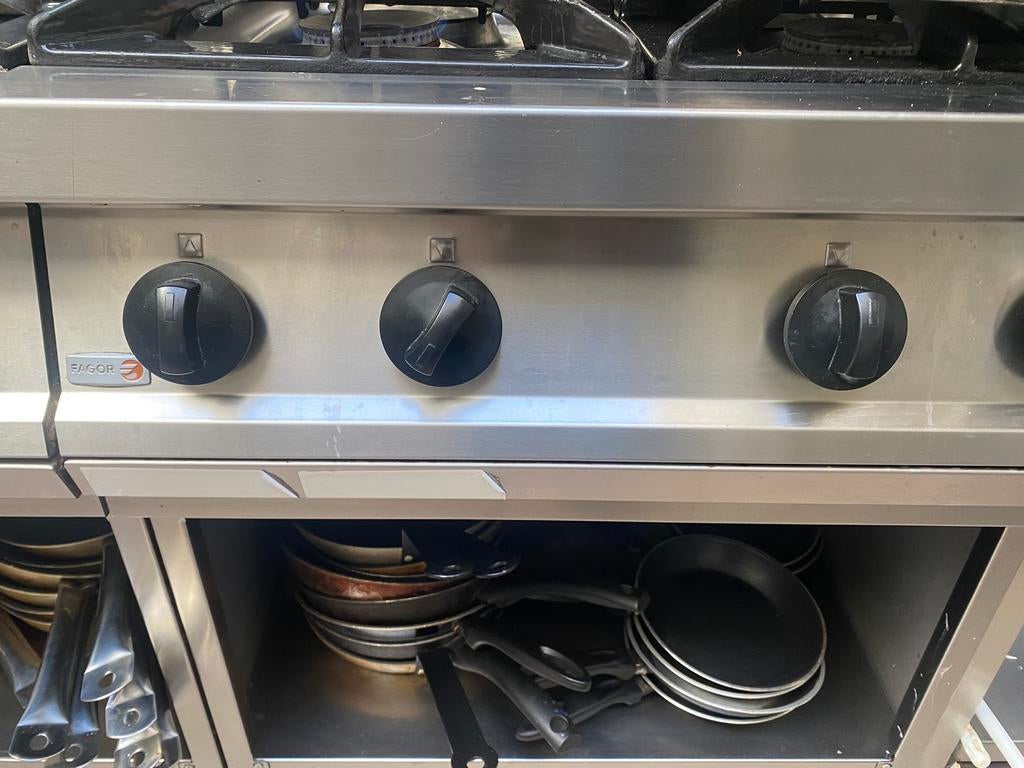 2x4 gasbekken fagor, Ophalen, Gebruikt, 60 cm of meer, Gas