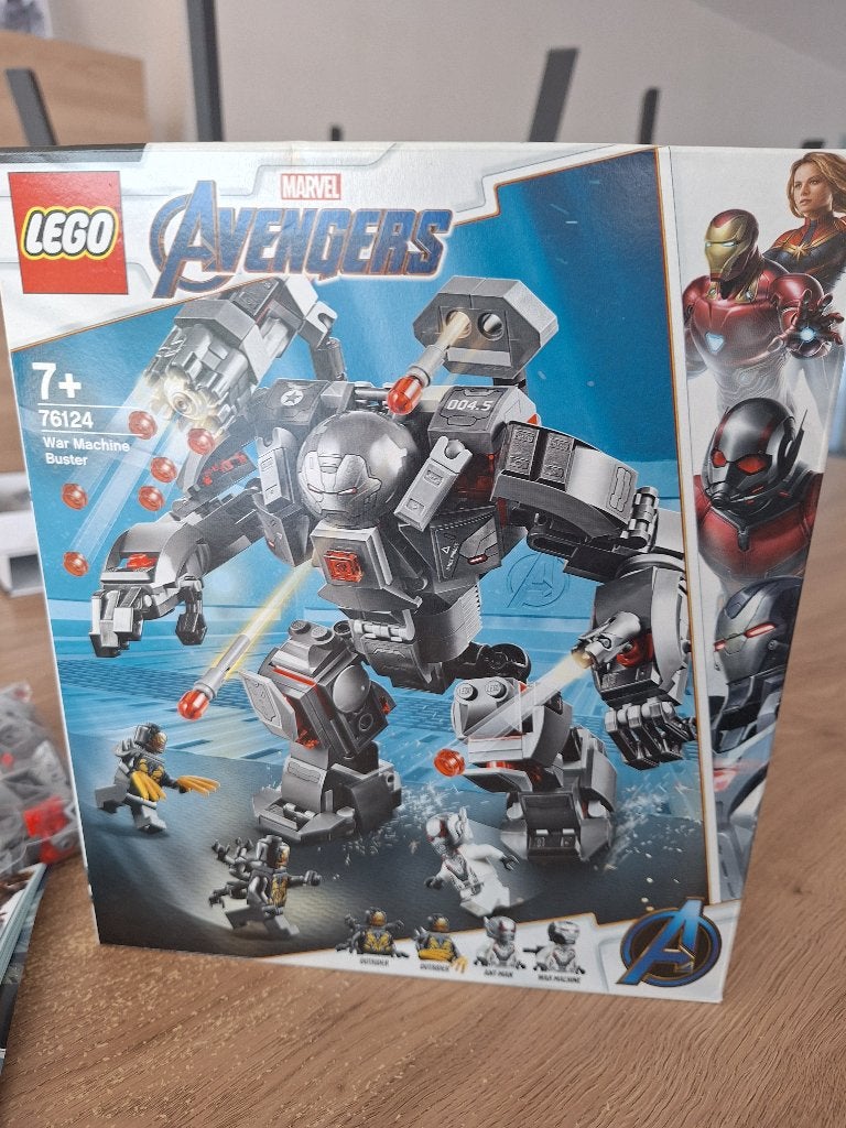 Lego 76124 - Avengers War Machine Buster, Instructions incluses, Enlèvement ou Envoi, Marvel, Lego