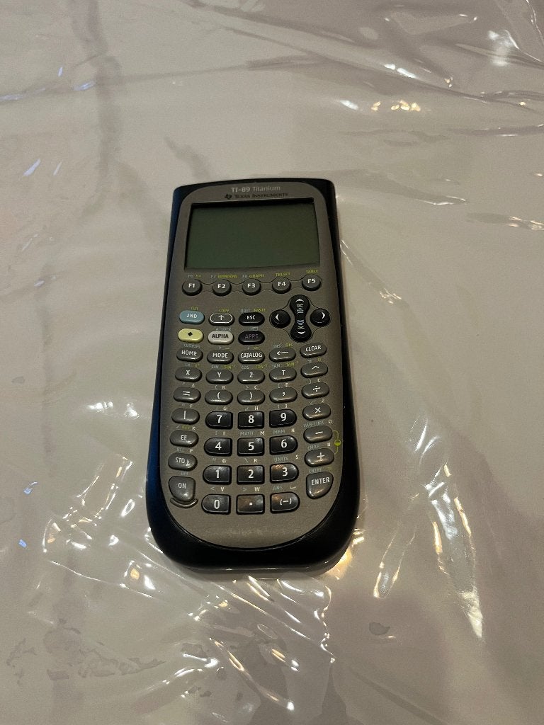 Texas instruments Ti- 89, Divers, Enlèvement ou Envoi, Calculatrices graphique, Utilisé