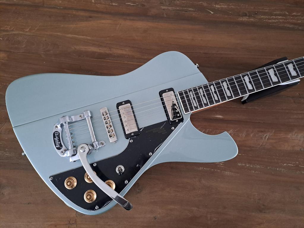 Baum Backwing (Ocean Mist), Muziek en Instrumenten, Ophalen, Zo goed als nieuw, Solid body, Overige merken