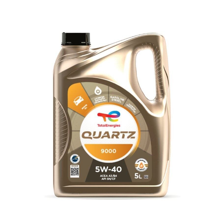 Motorolie  Total Quartz 9000 Energy 5w40 motorolie 5 liter, Ophalen