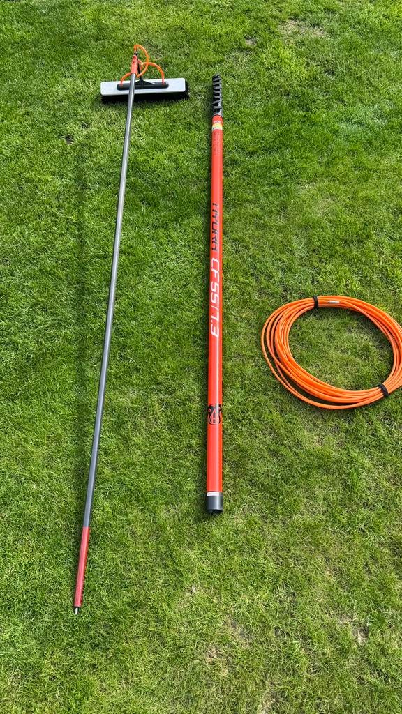 Ionic 15,20meter telescopische streel compleet, Ophalen
