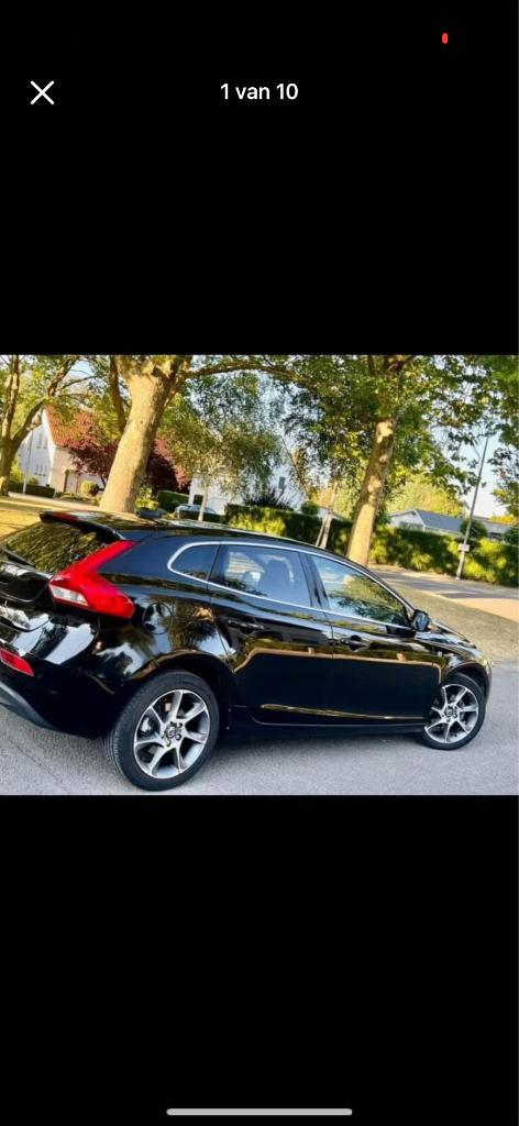 Volvo V40 “Ocean Race” 2.0 diesel // euro 6b, Auto's, Voorwielaandrijving, 1998 cc, Zwart, Leder