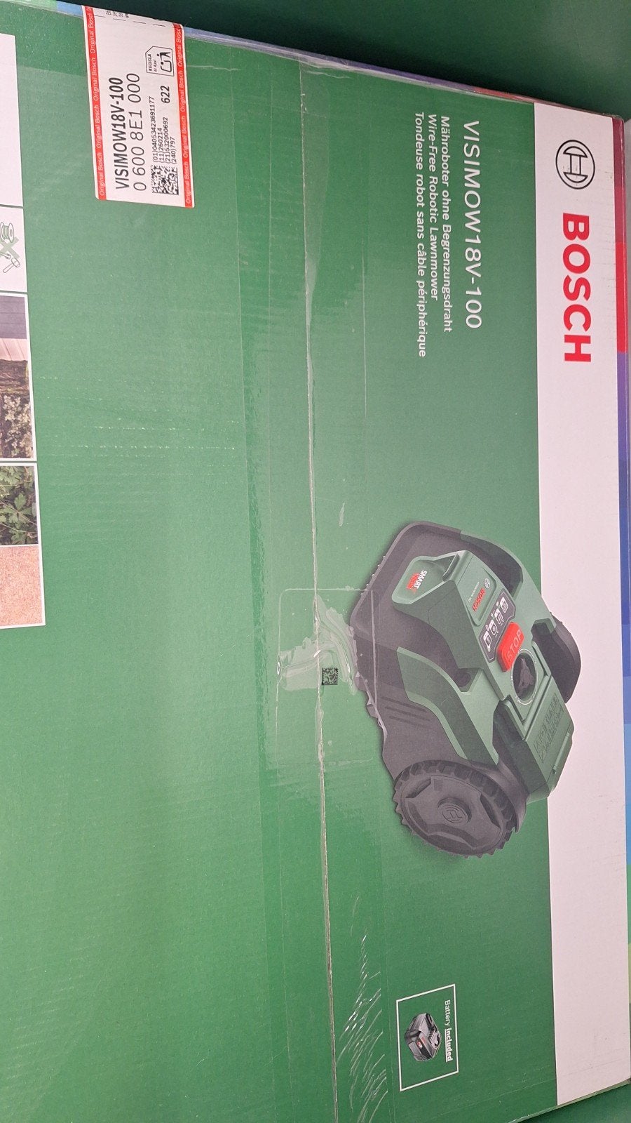 Bosch Robotmaaier visimow, Tuin en Terras, Grasmaaiers, Ophalen of Verzenden