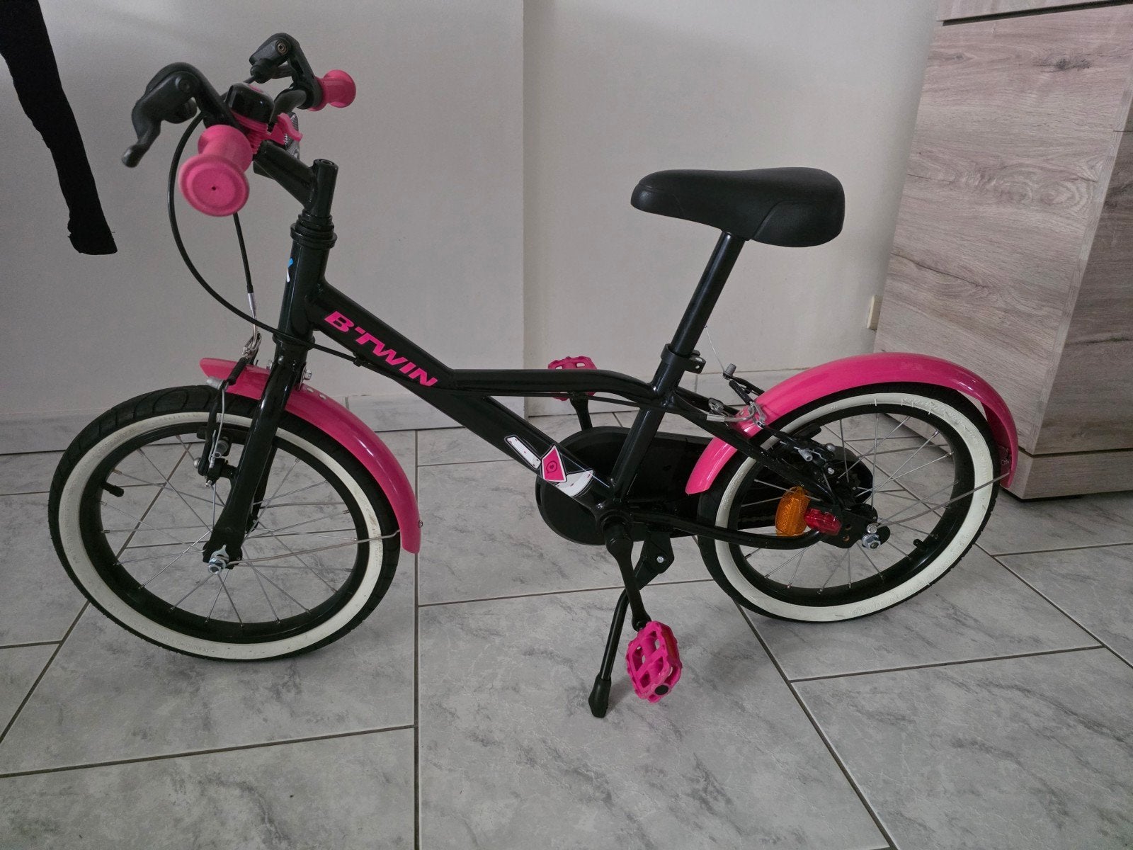 Vélo utilisé 1 fois, Enlèvement
