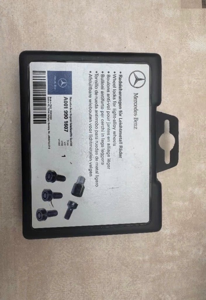 Ecrou antivol de roue Mercedes Original, Enlèvement, Neuf