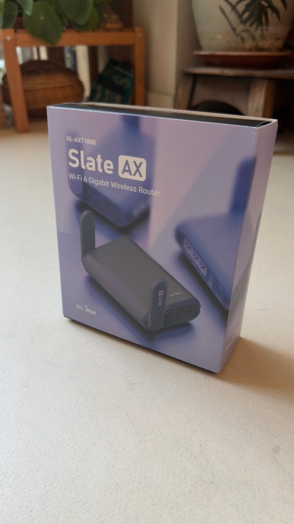 GL-iNet Slate AX GL-AXT1800 | Wifi 6 Wireless Router, Informatique & Logiciels, Enlèvement, Neuf, Routeur avec modem