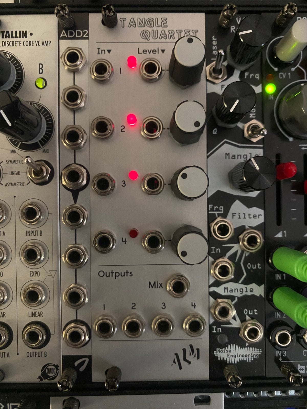 ALM Busy Circuits Tangle Quartet eurorack, Musique & Instruments, Enlèvement ou Envoi, Comme neuf