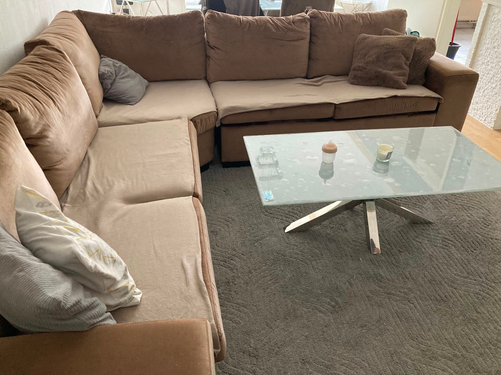 eet tafel tv kast salon zetels, Enlèvement ou Envoi, Comme neuf
